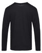 Next Level Apparel Men's Triblend Long-Sleeve Crew BLACK OFBack