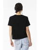 Bella + Canvas Ladies' 6oz Heavyweight T-Shirt BLACK ModelBack