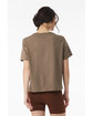 Bella + Canvas Ladies' 6oz Heavyweight T-Shirt VINTAGE BROWN ModelBack