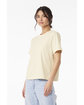 Bella + Canvas Ladies' 6oz Heavyweight T-Shirt NATURAL ModelSide