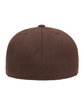 Flexfit Adult Premium 210 Fitted Cap BROWN ModelBack