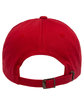Yupoong Adult Low-Profile Cotton Twill Dad Cap CRANBERRY ModelBack