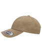 Yupoong Adult Low-Profile Cotton Twill Dad Cap KHAKI OFSide