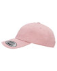 Yupoong Adult Low-Profile Cotton Twill Dad Cap PINK OFSide