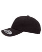 Yupoong Adult Low-Profile Cotton Twill Dad Cap BLACK OFSide