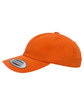Yupoong Adult Low-Profile Cotton Twill Dad Cap ORANGE OFSide