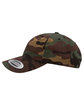 Yupoong Adult Low-Profile Cotton Twill Dad Cap GREEN CAMO OFSide