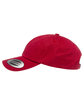 Yupoong Adult Low-Profile Cotton Twill Dad Cap CRANBERRY OFSide