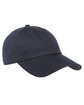 Yupoong Adult Low-Profile Cotton Twill Dad Cap NAVY ModelSide