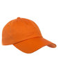 Yupoong Adult Low-Profile Cotton Twill Dad Cap ORANGE ModelSide