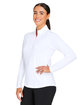 Puma Golf Ladies' You-V Quarter-Zip WHITE GLOW ModelQrt