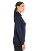 Puma Golf Ladies' You-V Quarter-Zip DEEP NAVY ModelSide