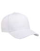 Flexfit Adult Wooly Cap WHITE OFSide