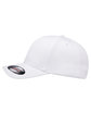 Flexfit Adult Wooly Cap WHITE ModelSide