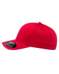 Flexfit Adult Wooly Cap RED ModelSide