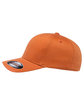 Flexfit Adult Wooly Cap ORANGE ModelSide