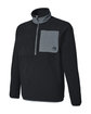 Puma Golf Men's Fleece Quarter-Zip PMA BLK/ SLT SKY OFQrt