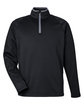 Puma Golf Men's Waffle Fleece Quarter-Zip PUMA BLACK OFFront