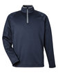 Puma Golf Men's Waffle Fleece Quarter-Zip DEEP NAVY OFFront