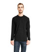 Next Level Apparel Unisex Sueded Long-Sleeve Crew  