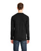 Next Level Apparel Unisex Sueded Long-Sleeve Crew  ModelBack