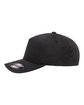 YP Classics Adult Retro Trucker Cap BLACK ModelSide