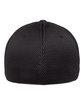 Flexfit Adult Ultrafibre and Airmesh Cap BLACK ModelBack