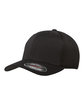 Flexfit Adult Ultrafibre and Airmesh Cap BLACK ModelQrt