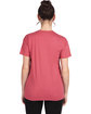 Next Level Apparel Ladies' Relaxed CVC T-Shirt HEATHER MAUVE ModelBack