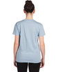 Next Level Apparel Ladies' Relaxed CVC T-Shirt HTHR COLUM BLUE ModelBack