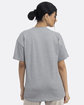 Next Level Apparel Unisex Heavyweight T-Shirt HEATHER GRAY ModelBack