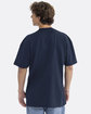 Next Level Apparel Unisex Heavyweight T-Shirt MIDNIGHT NAVY ModelBack