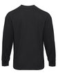 Next Level Apparel Unisex Heavyweight Cotton Long Sleeve T-Shirt BLACK OFBack