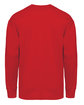 Next Level Apparel Unisex Heavyweight Cotton Long Sleeve T-Shirt RED OFBack