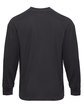 Next Level Apparel Unisex Heavyweight Cotton Long Sleeve T-Shirt GRAPHITE BLACK OFBack