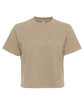 Next Level Apparel Ladies' Heavyweight Boxy T-Shirt TAN OFFront