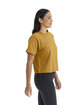 Next Level Apparel Ladies' Heavyweight Boxy T-Shirt ANTIQUE GOLD ModelSide