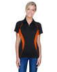 North End Ladies' Serac UTK CoolLogik Performance Zippered Polo  