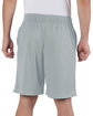 Champion Adult Mesh Short with Pockets ATHLETIC GREY ModelBack