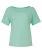 Bella + Canvas Ladies' Slouchy T-Shirt MINT OFFront