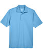 Core365 Men's Origin Performance Piqu Polo COLUMBIA BLUE FlatFront