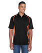 North End Men's Serac UTK cool-logik Performance Zippered Polo  