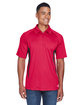 North End Men's Serac UTK cool-logik Performance Zippered Polo  