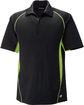 North End Men's Serac UTK cool-logik Performance Zippered Polo  OFFront