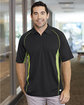 North End Men's Serac UTK cool-logik Performance Zippered Polo  Lifestyle