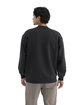 Next Level Apparel Unisex Heavyweight Sweatshirt BLACK ModelBack