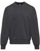 Next Level Apparel Unisex Heavyweight Sweatshirt GRAPHITE BLACK OFFront