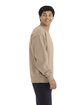 Next Level Apparel Unisex Heavyweight Sweatshirt TAN ModelSide