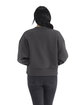 Next Level Apparel Ladies' Heavyweight Sweatshirt GRAPHITE BLACK ModelBack