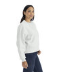 Next Level Apparel Ladies' Heavyweight Sweatshirt BONE ModelSide